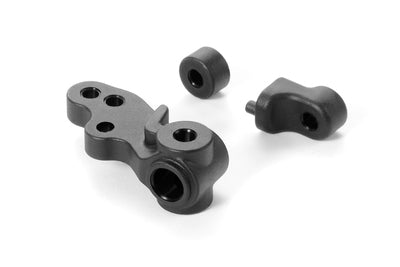 X1 COMPOSITE STEERING BLOCK - 3-HOLE & BACKSTOPS - RC Hobby Product