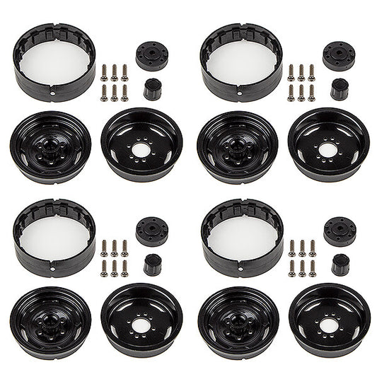 ELEMENT RC ENDURO STEELIE WHEELS 1.9" BLACK - RC Hobby Product