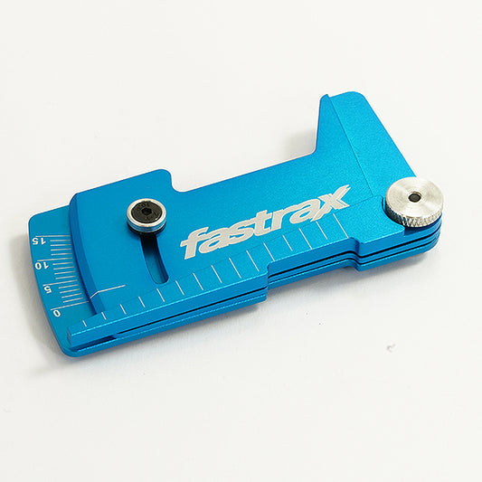 FASTRAX ALUMINIUM RIDE HEIGHT AND CAMBER GAUGE - RC Hobby Product